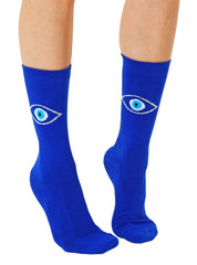 Evil Eye 3D Crew Sock