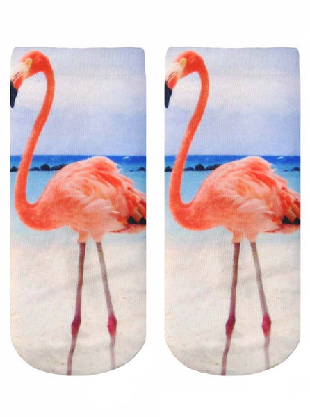 Flamingo Ankle Socks