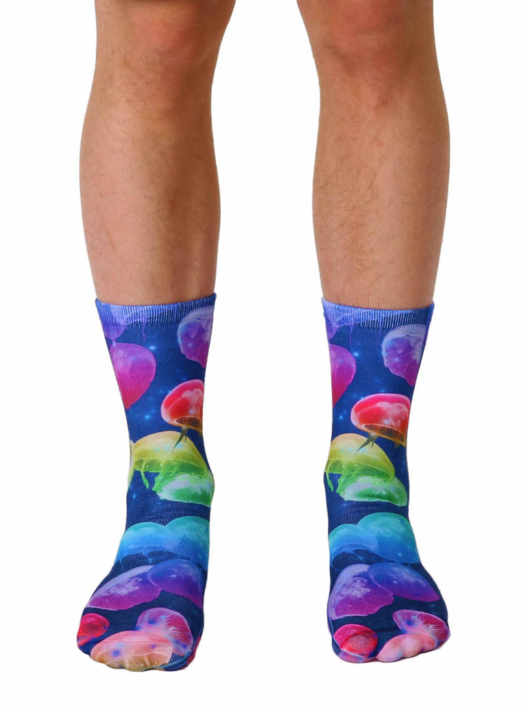 Jellyfish Crew Socks