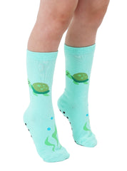 Turtle 3D Kids Crew Sock