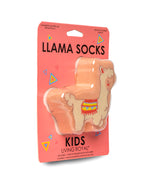 Llama 3D Kids Crew Sock
