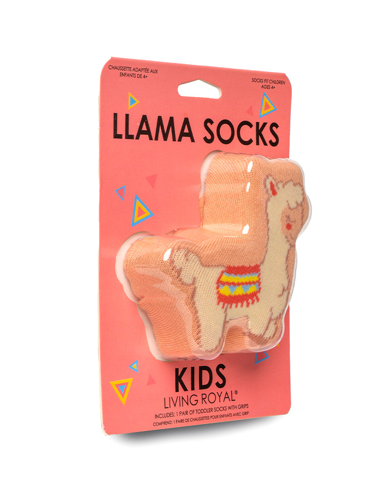 Llama 3D Kids Crew Sock – Living Royal