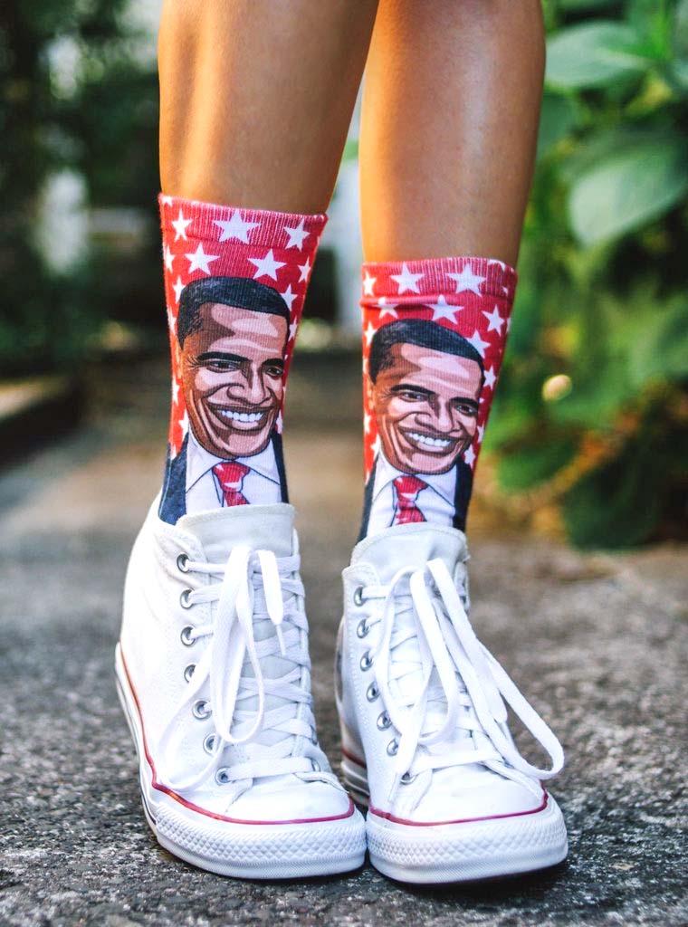 Obama Crew Socks