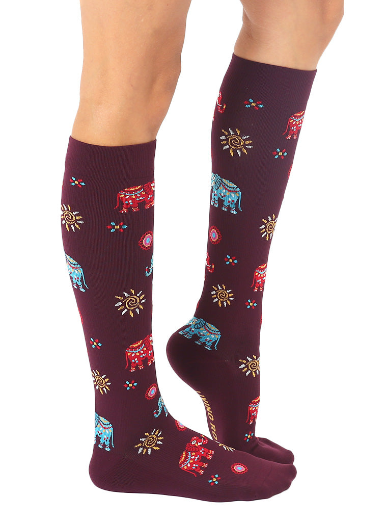 Elephant Compression Socks