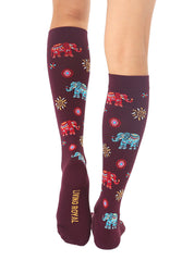 Elephant Compression Socks