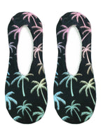 Palm Trees Liner Socks