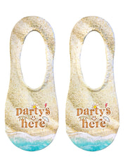 Party's Here Liner Socks
