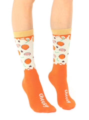 Pizza 3D Crew Sock