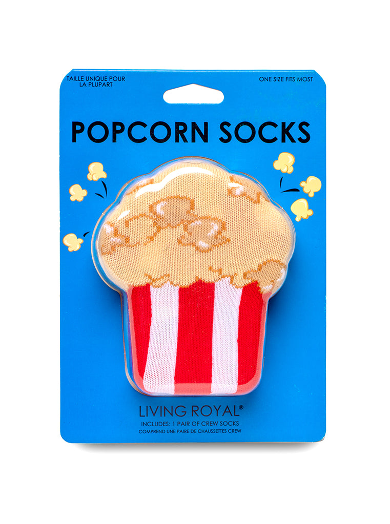 Popcorn 3D Crew Sock