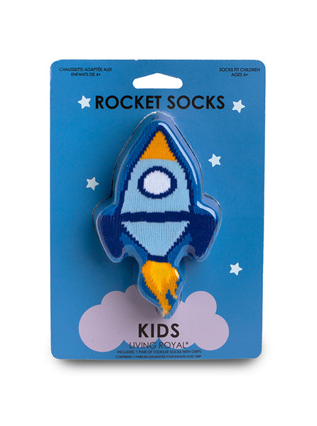 Rocket 3D Kids Crew Sock
