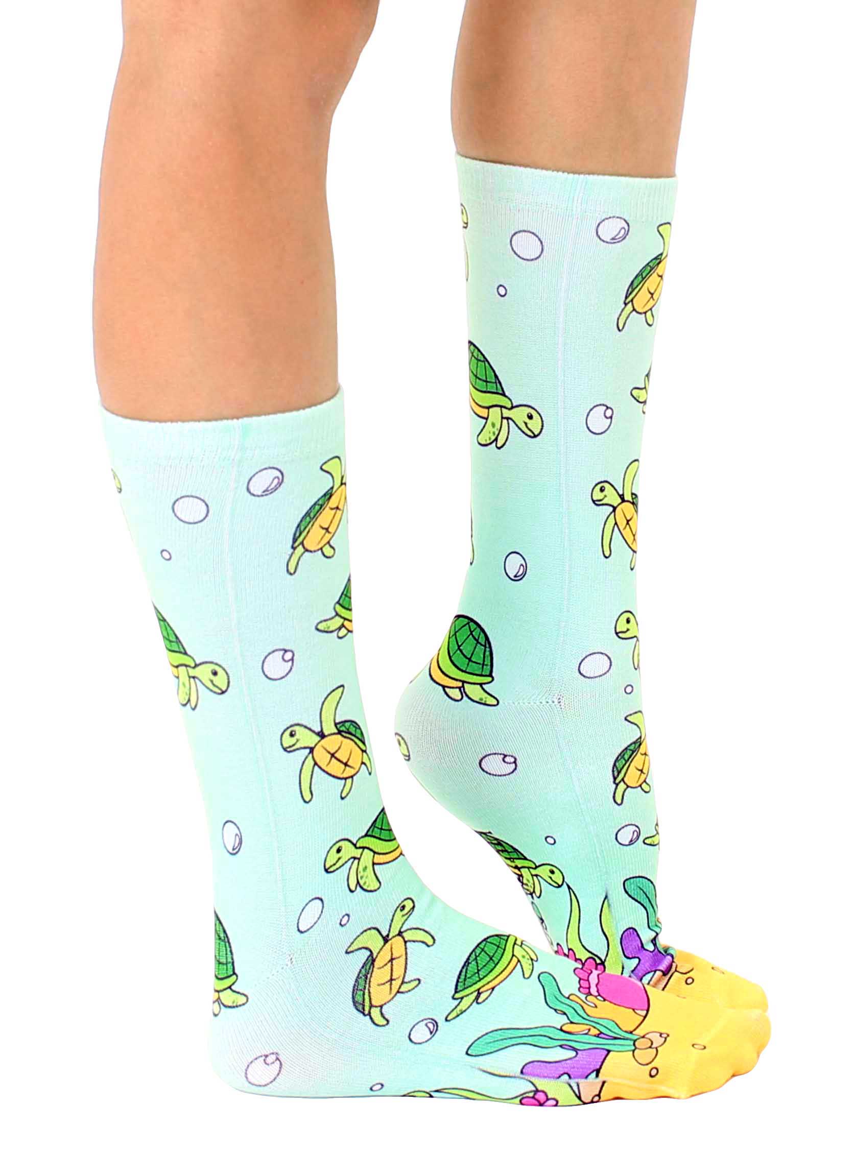 Sea Turtle Crew Socks