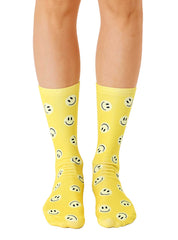 Smiley Crew Socks