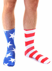 Stars and Stripes Crew Socks