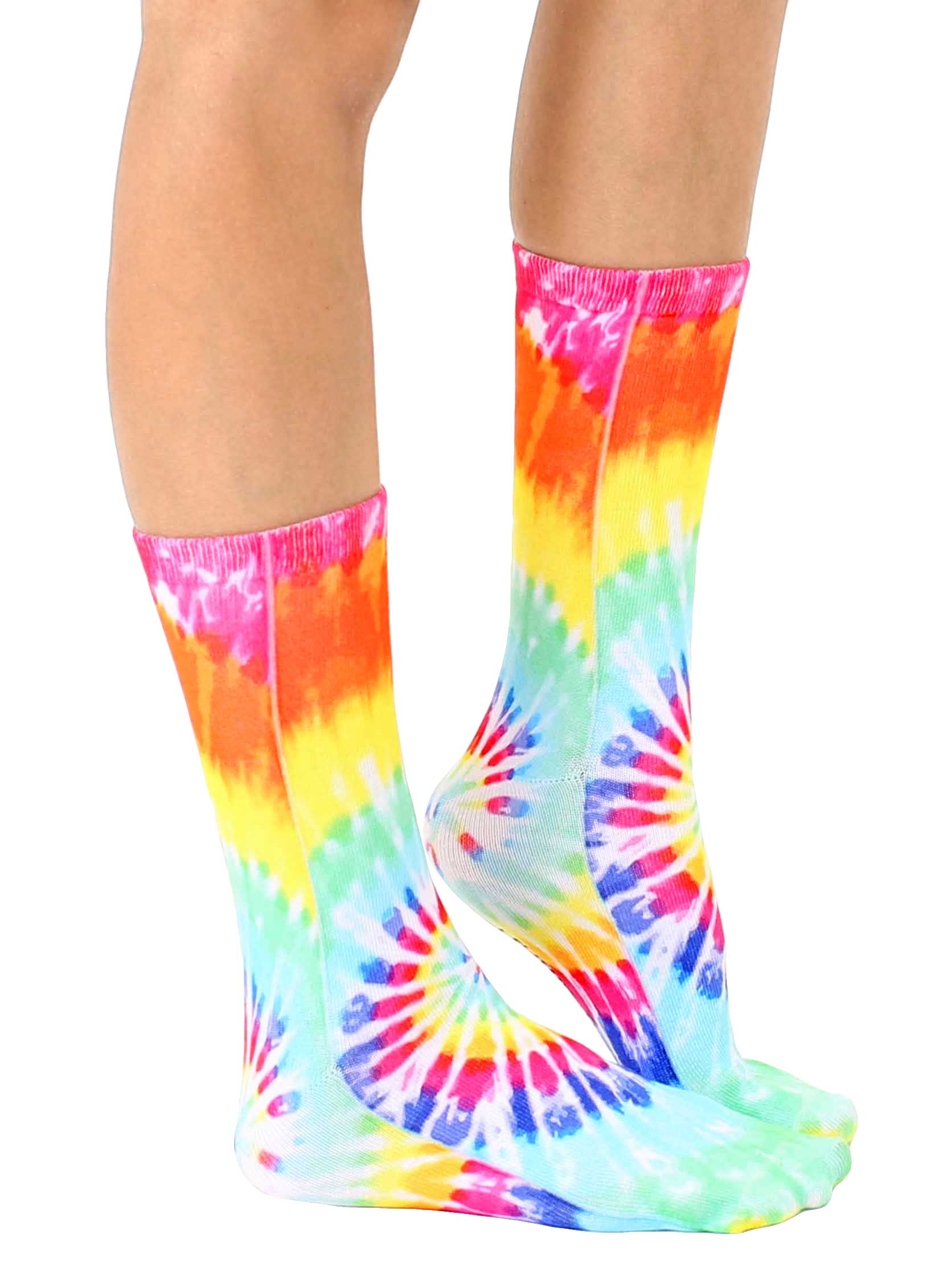 tie dye womens socks