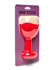 Wine 3D Crew Sock
