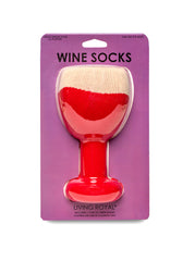 Wine 3D Crew Sock