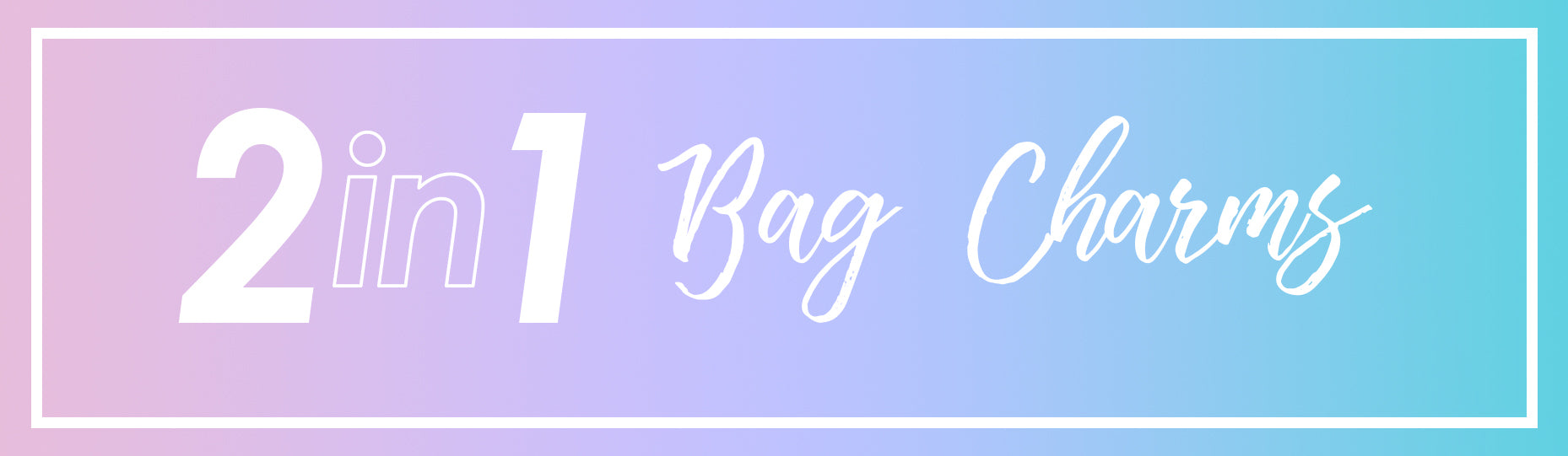 Bag Charm + Shopper Bag