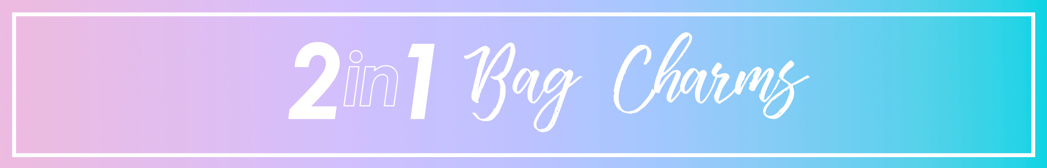 Bag Charm + Shopper Bag
